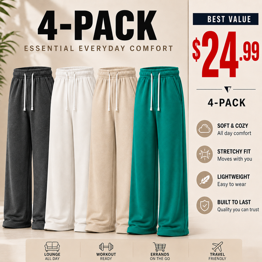 🔥Cloud-Soft Wide-Leg Lounge Pants
